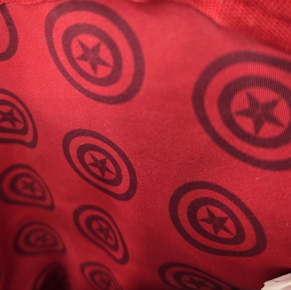 Loungefly Marvel Captain America Cosplay Backpack - Picture 10 of 11